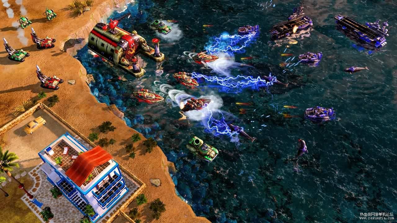 【红色警戒3】 包含 红色警戒3 世界大战 和变革MOD 含修改器